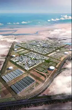 ciudad verde de los emiratos arabes unidos