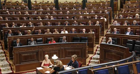 Imagen del último Pleno de esta legislatura del Congreso de los Diputados.