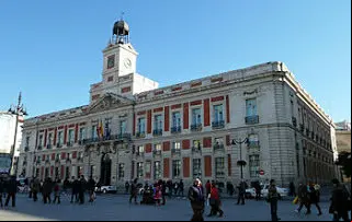 Una placa en Sol