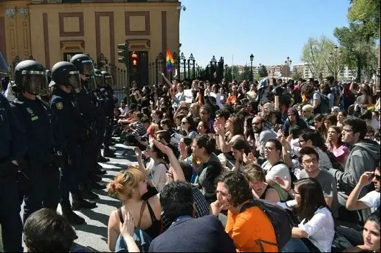 protesta sevilla