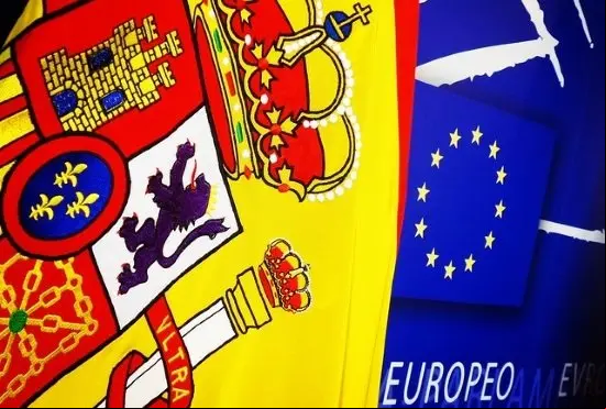 bandera españa europa