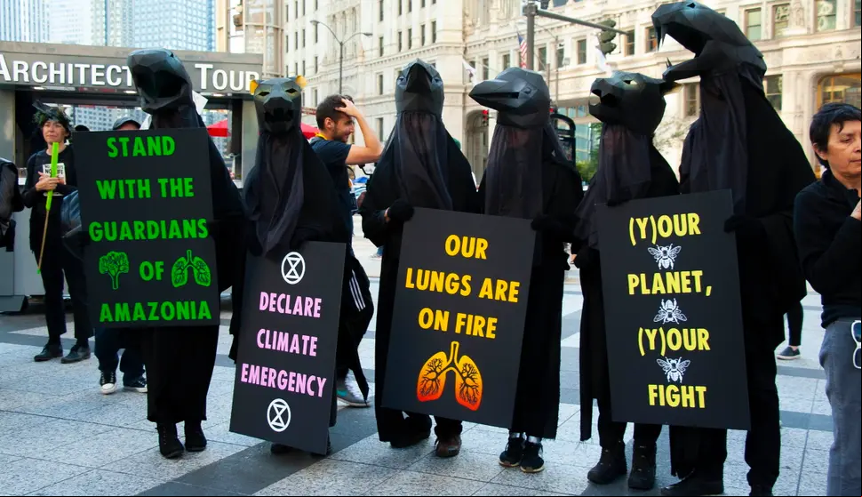 protesta amazonas chicago