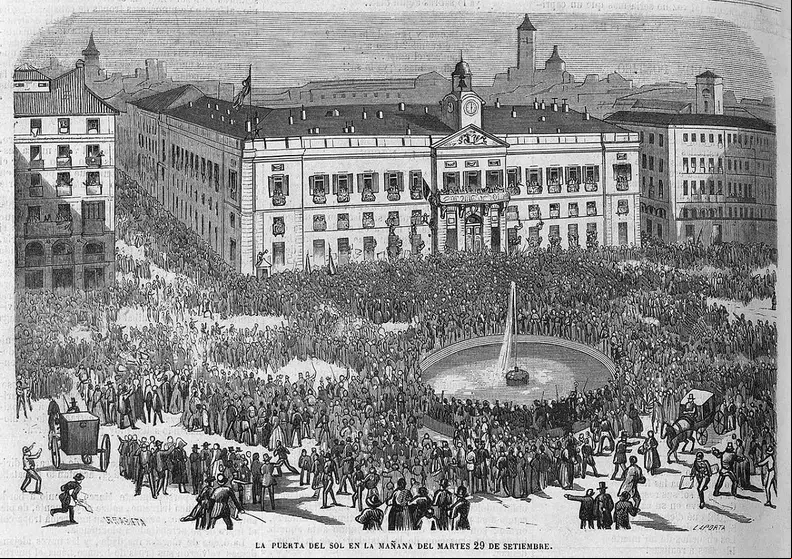 puerta del sol 1868
