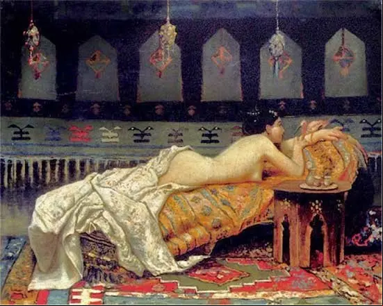sco Pablo Michetti (1851-1920. Odalisque