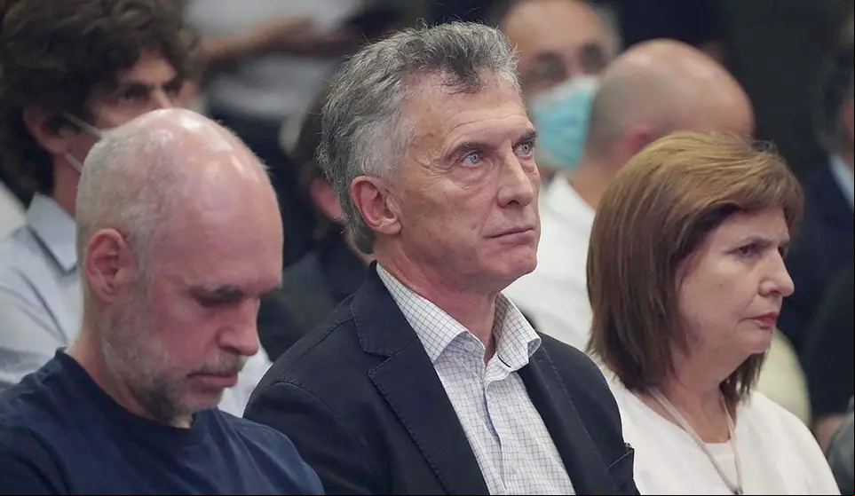 Horacio Rodríguez Larreta, Mauricio Macri y Patricia Bullrich