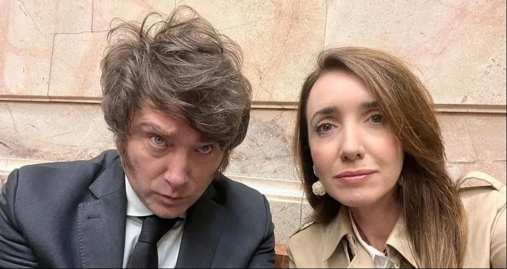 Victoria Villarruel y Javier Milei