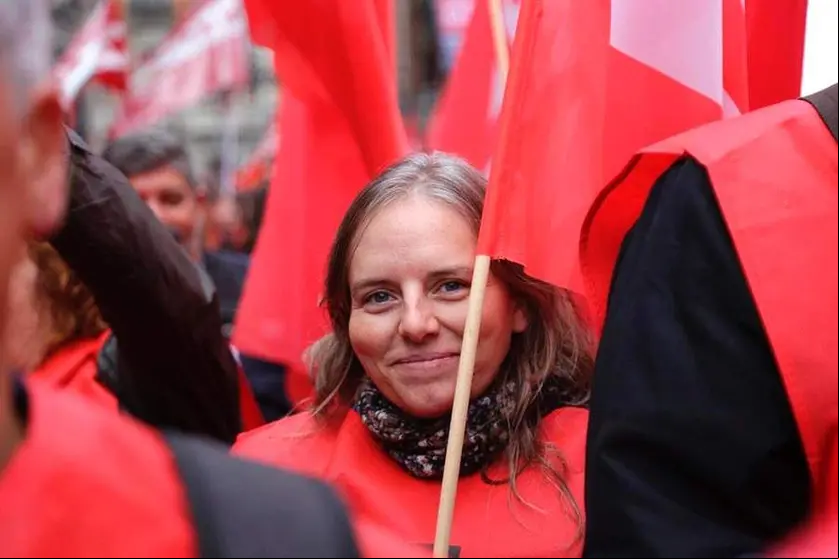 Manifestación en Madrid (3/11/22) por la negociación colectiva (Foto: Fran Lorente, CCOO Madrid)