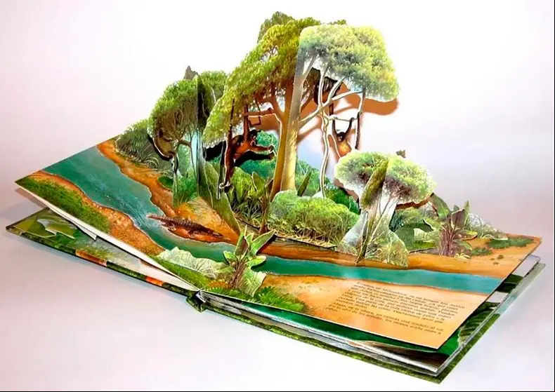 Los libros pop up, móviles o desplegables, estimulan el gusto por la lectura en los niños