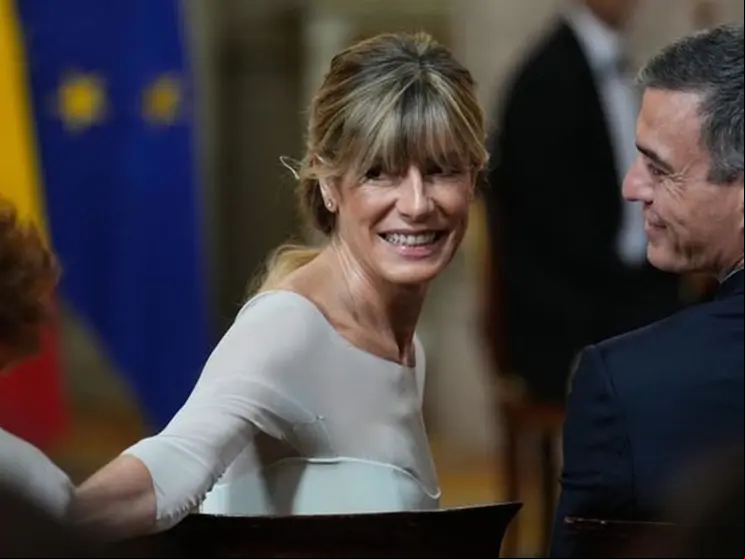 Begoña Gómez y Pedro Sánchez