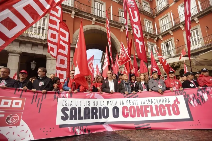 SALARIO O CONFLICTO CCOO