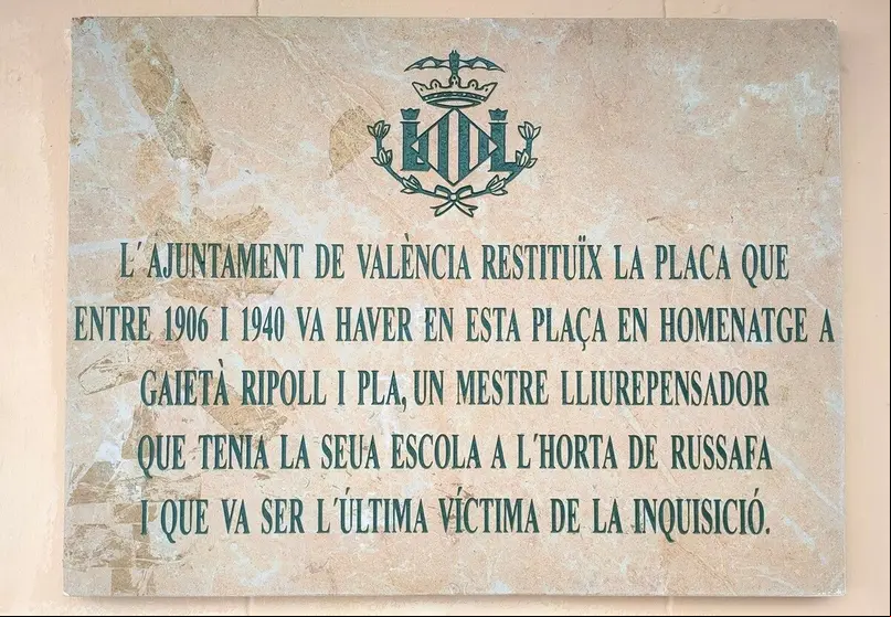 Placa_homenatge_Gaietà_Ripoll_a_València_(2022)
