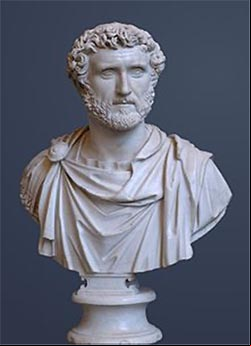 Busto de Antonino Pío exhibido en la Gliptoteca de Múnich.