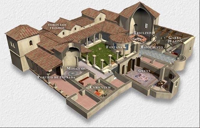 Villa romana de Carranque en Toledo