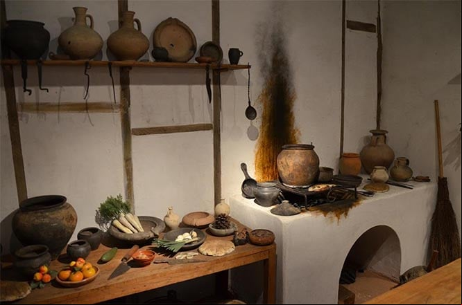 Una cocina romana