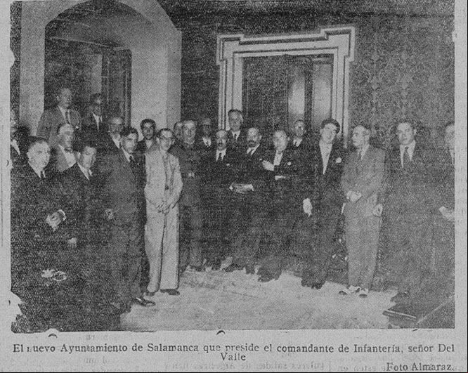 EL ADELANTO 30.7.1936. UNAMUNO MUNICIPIO