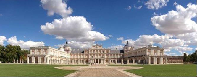 El palacio real de Aranjuez