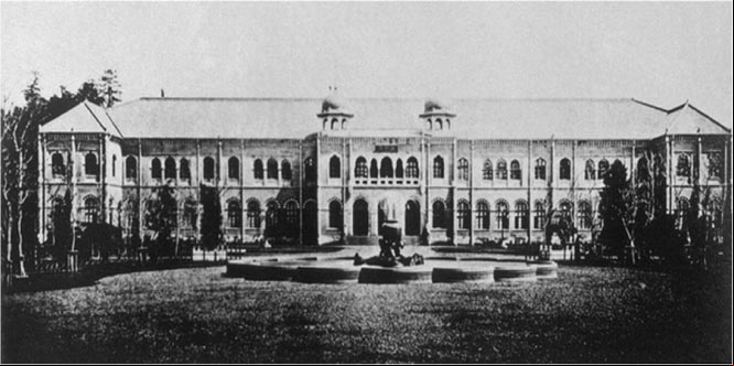 Museo Imperial de Ueno, fachada principal realizada por Josiah Conder