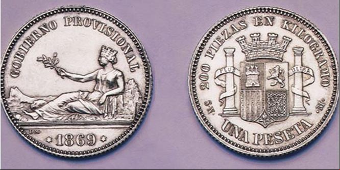Las primeras pesetas