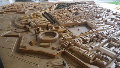 Maqueta del Ayuntamiento de Pamplona