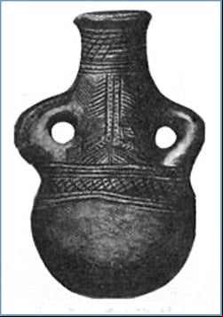 Cerámica luba recogida en el año 1908