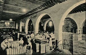 Bodega de Jerez de la Frontera a inicios del siglo XX