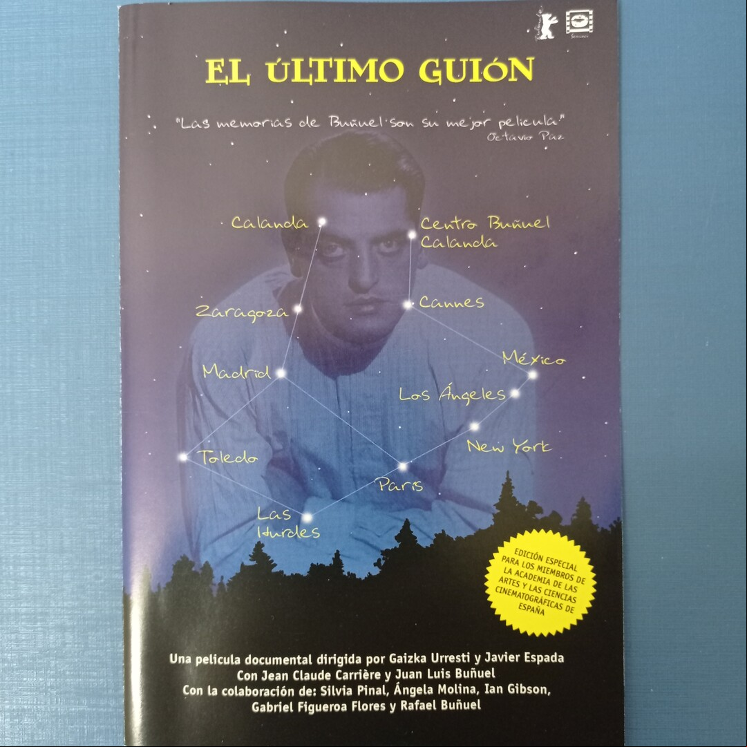 Cartel de el último guión