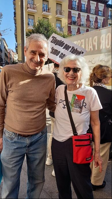 Marisa Paredes con Angel Cappa