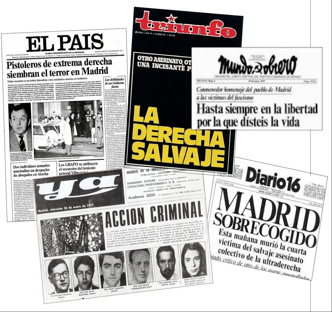 ATOCHA PORTADAS PERIODICOS