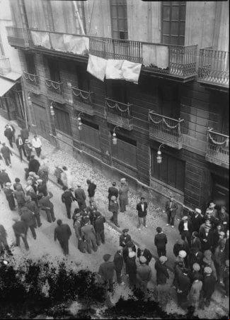 Local_dels_Sindicats_Lliures,_clausurat,_al_carrer_de_la_Unió_de_Barcelona